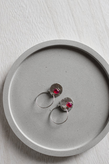 Fuchsia Agate Shields